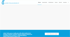 Desktop Screenshot of lahdenteollisuusseura.fi